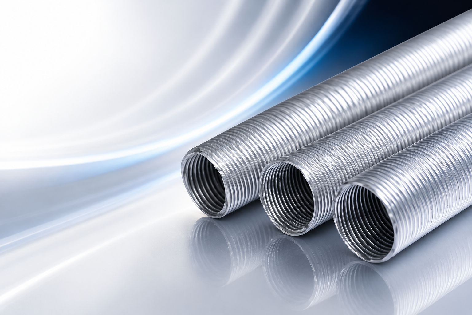 CORRUGATED ALUMINIUM HEAT SLEEVE
